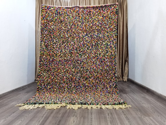 Azilal Berber Rug, Bedrom Area Rug , All Wool Berber Rug , Moroccan Sharg Rug , Carpet Boujaad , Soft Wool Rug , Berber Moroccan Rug