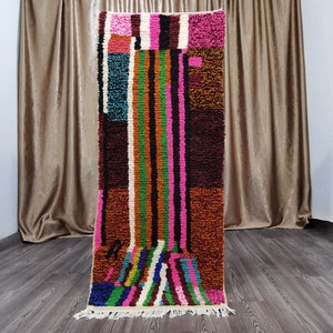 Moroccan Rug Runners , Bohemian Runner , Rug Runners For Kitchen, Hand Knotted Runner, Entryway Rugs, Luxury House, Berber Rug, Narrow Stair