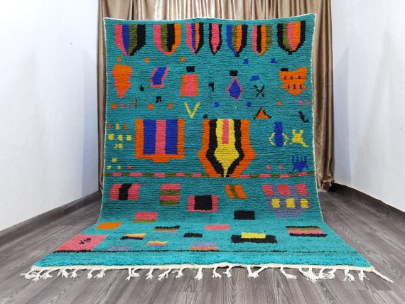 Custom Size Rugs, Rugs For Living Room, Abstract Blue Rug, Wedding Guest Gift, Customized Gift Rugs, Rugs For Home Deocr, Tribal Area Rug