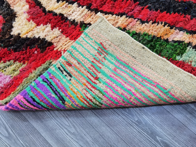 Custom Fabulous Boujad Rug Living Room Area Rug Hand Knotted Rug Authentic Moroccan Rug Berber Carpet Handmade Rug Wool Rug image 10