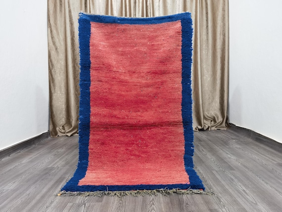 Moroccan Rug Runner 3x5.3 Ft / 93x163 cm - Handmade Runner Rug - Handwoven Moroccan Carpet - Berber Rug Old Runner - Berber Tribal Carpet