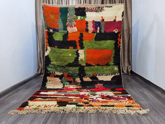 Custom Size Rugs , Moroccan Rug, Berber Carpet, Bohemian Rug , New Home Gift , Rug For Bedroom, Azilal Rug, Berber Carpet , Hand Knotted Rug
