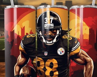 Steelers PNG Bundle, Sublimation Poster, Steelers Aufkleber, Steelers Tumbler Wrap, Fußball Wrap, PNG-Grafiken, Wasserschiebebilder, Grafiken
