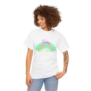 HAWK TUAH Jersey Short Sleeve Cotton Tee, mint, funny t-shirt, trending tshirt, adults tee shirt, BJ tee