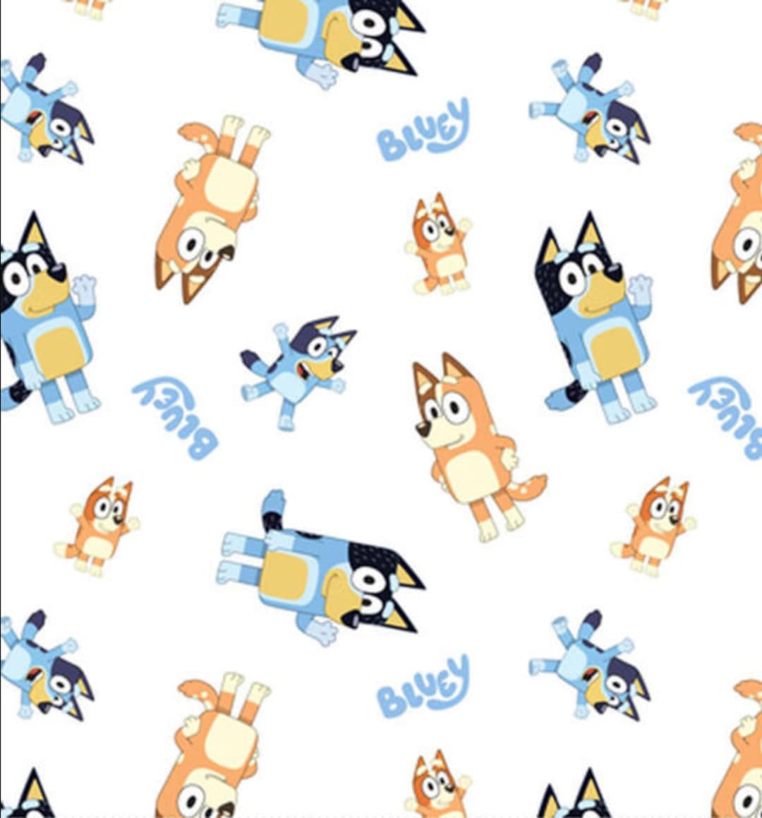 Bluey Wrapping Paper, Bluey Gift Wrap, Bluey and Bingo Paper, Bluey