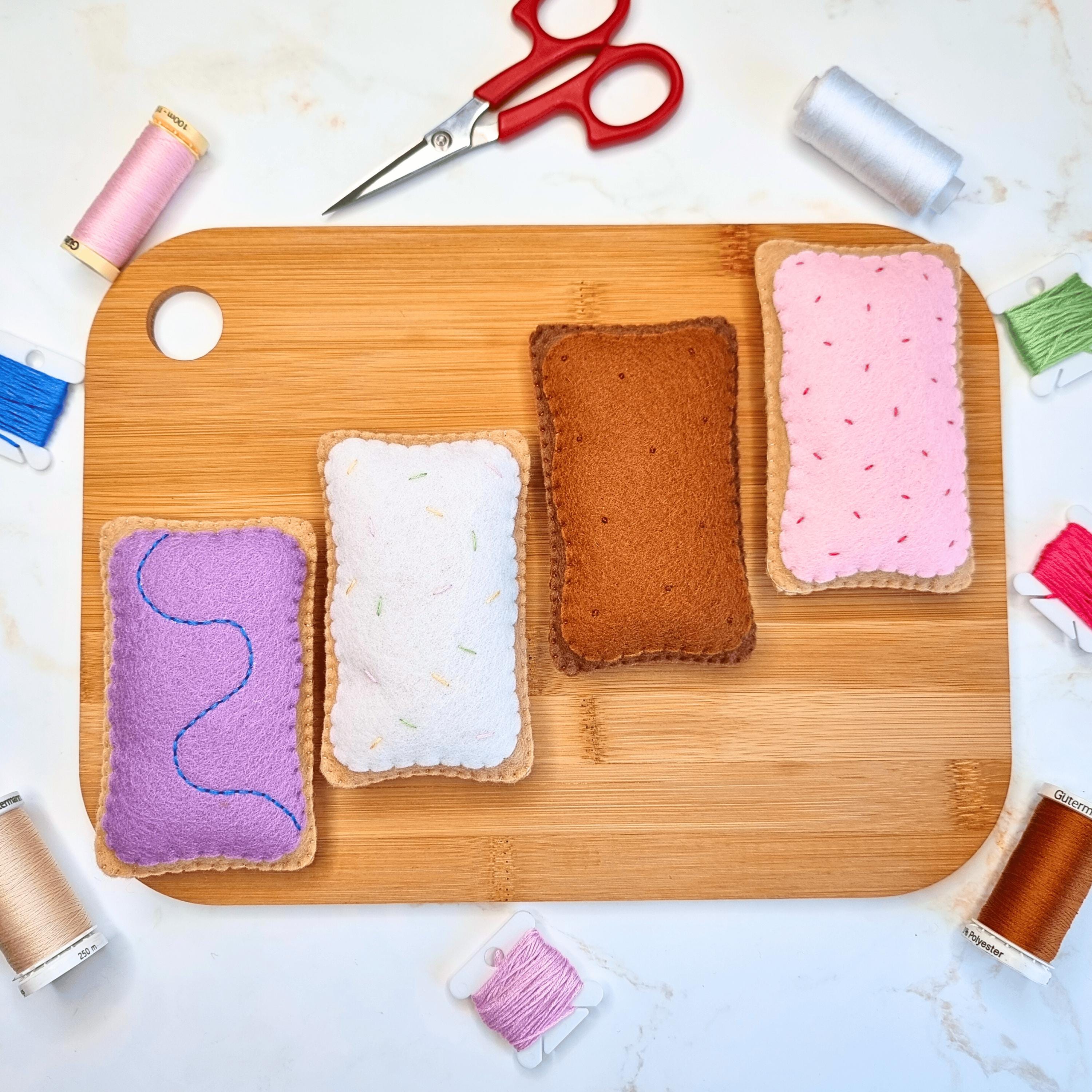 Felt Toaster Pastry Sewing Pattern: Pretend Play Food (PDF Pattern) - Etsy