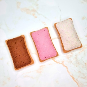 Felt Toaster Pastry Sewing Pattern: Pretend Play Food (PDF Pattern)