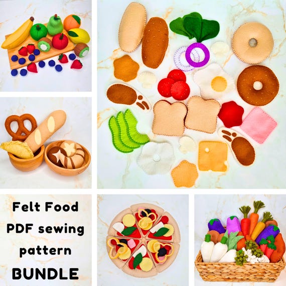 Diy Felt Toy Food Sets: Creative Ideas for Fun, Safe Playtime