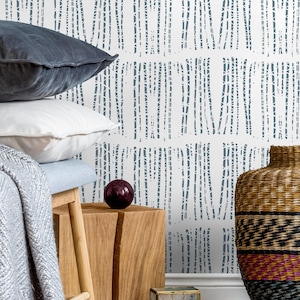Modern Gray & White Abstract Wallpaper - A633