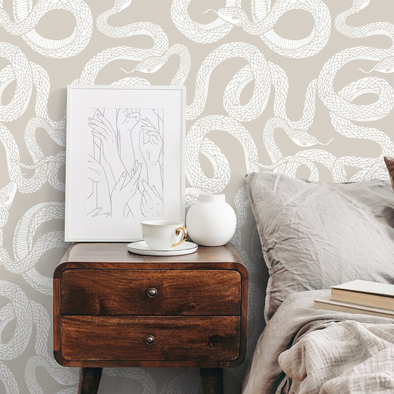 Snake Wallpaper - Etsy