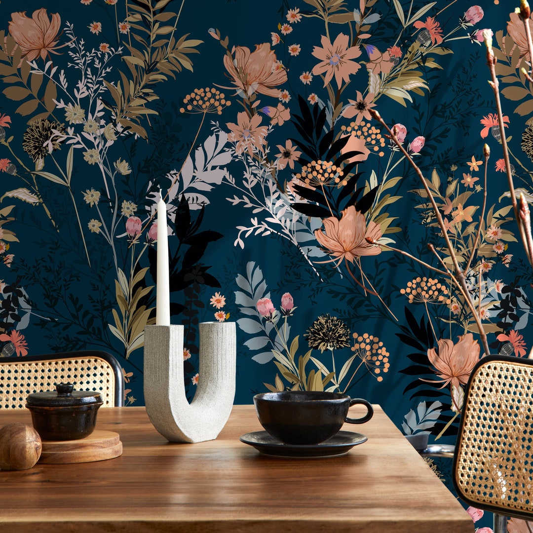 Jeweluck Leaf Peel And Stick Wallpaper Vintage ... - UK - View #5