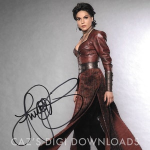 Once Upon a Time Lana Parilla 10x8 Autograph Photo Print - Print at Home