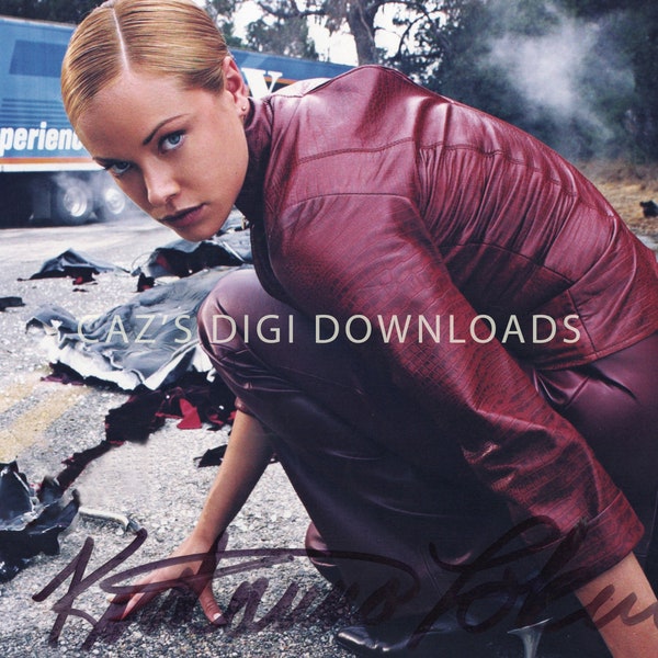 Terminator 3 "T-X" Kristanna Loken 10x8 Autograph Photo Print - Print at Home