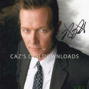 X-Files &quot;John Doggett&quot; Robert Patrick 10x8 Autograph Photo Print - Print at Home