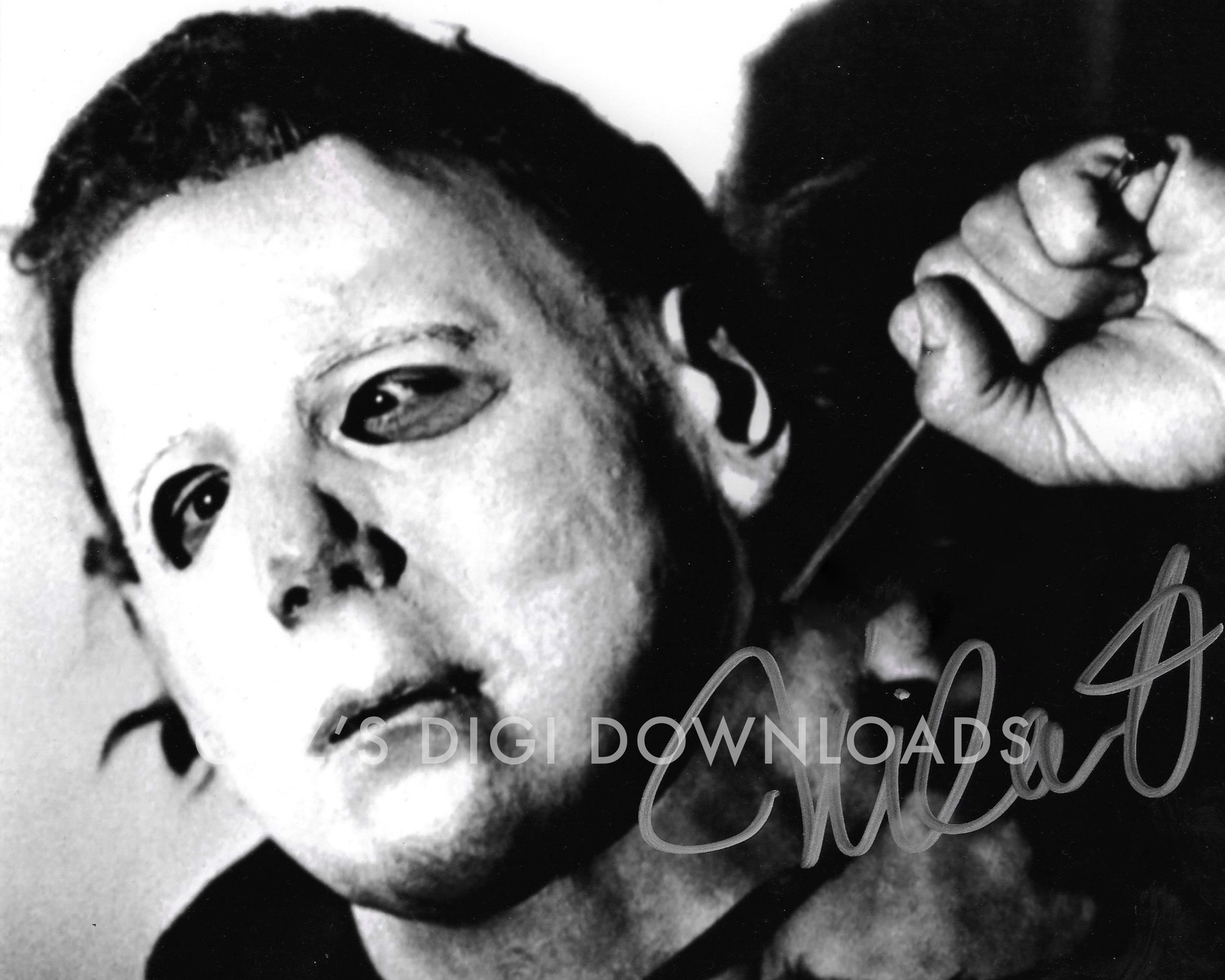 Michael Myers Halloween Nick Castle 10x8 Autograph Photo Print