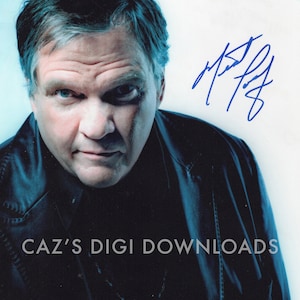 Meat Loaf 10x8 Autograph Photo Print - Print at Home