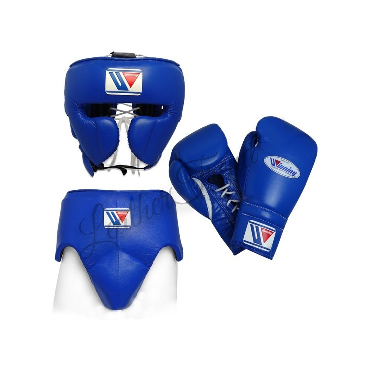 Personalized Winning Boxing Set Sparring Boxing Gloves Groin