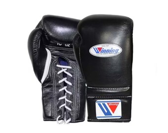 Gants de boxe gagnants, Logo de la marque, Gants de combat, Gants personnalisés, Gants d'entraînement, Toutes les couleurs et tailles disponibles, Cadeau pour lui