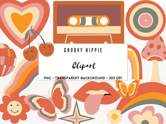Hippie Cliparts - Hippie Flower Transparent Background, HD Png