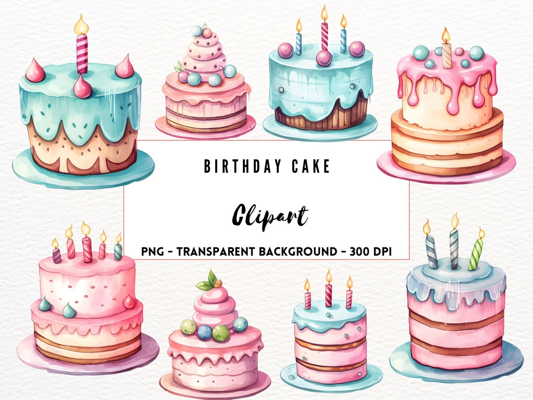 Cake Clipart PNG Birthday Cake Clipart Wedding Cake Clipart Cake PNG