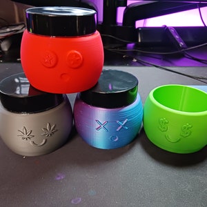 2oz Stash jar with glass jar insert |VETERAN MADE | Iso, dab, herb, planter, Terp