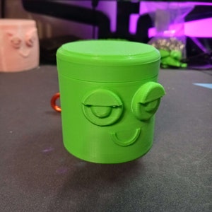 On the Go stash container with D ring | VETERAN MADE | Great for meds, protein powder make up and more!