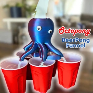Octopong Beer Pong funnel | Veteran made