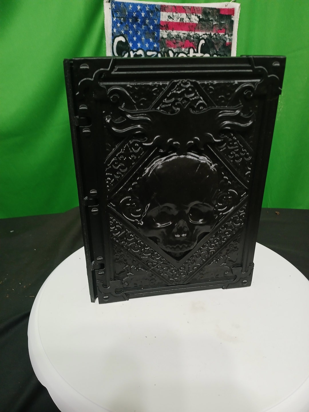 Skull Notebook Cover | VETERAN Family Made | Customizable ...
