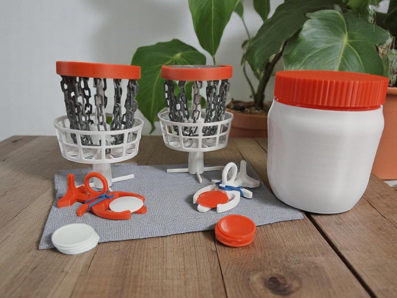 Tabletop Mini Disc Golf | Frisbee Golf | Travel | Veteran Made | image 2
