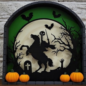 Halloween Headless Horseman | Veteran Made | Halloween decor