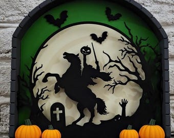 Halloween Headless Horseman | Veteran Made | Halloween decor