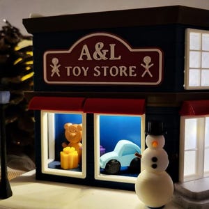 Toy store diorama | 1/64 scale | Veteran Made | Customizable | S Scale