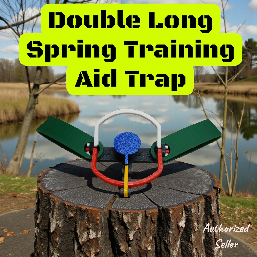 Double Long Spring Training Aid Trap | Customizable | Veteran Family ...