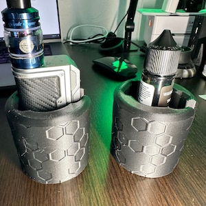 3-1 Vape Organizer for your auto cup holder VETERAN MADE