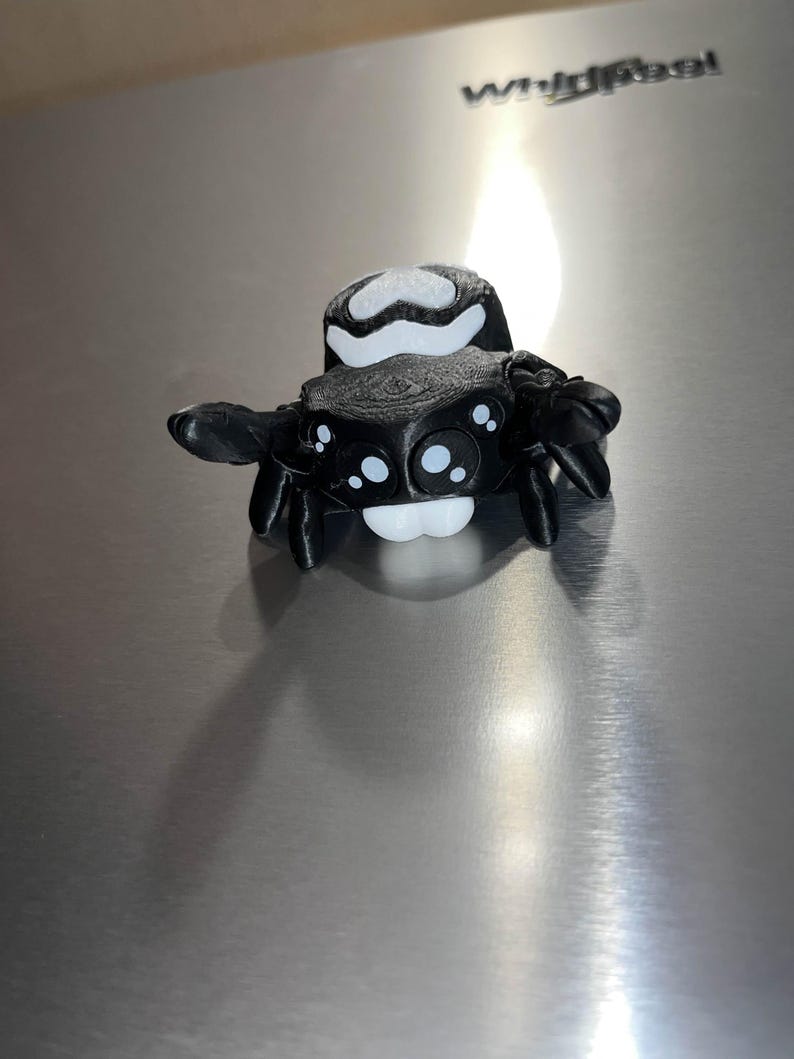 Spider Note Holder Magnet | Customizable | Veteran Family Made | - Etsy