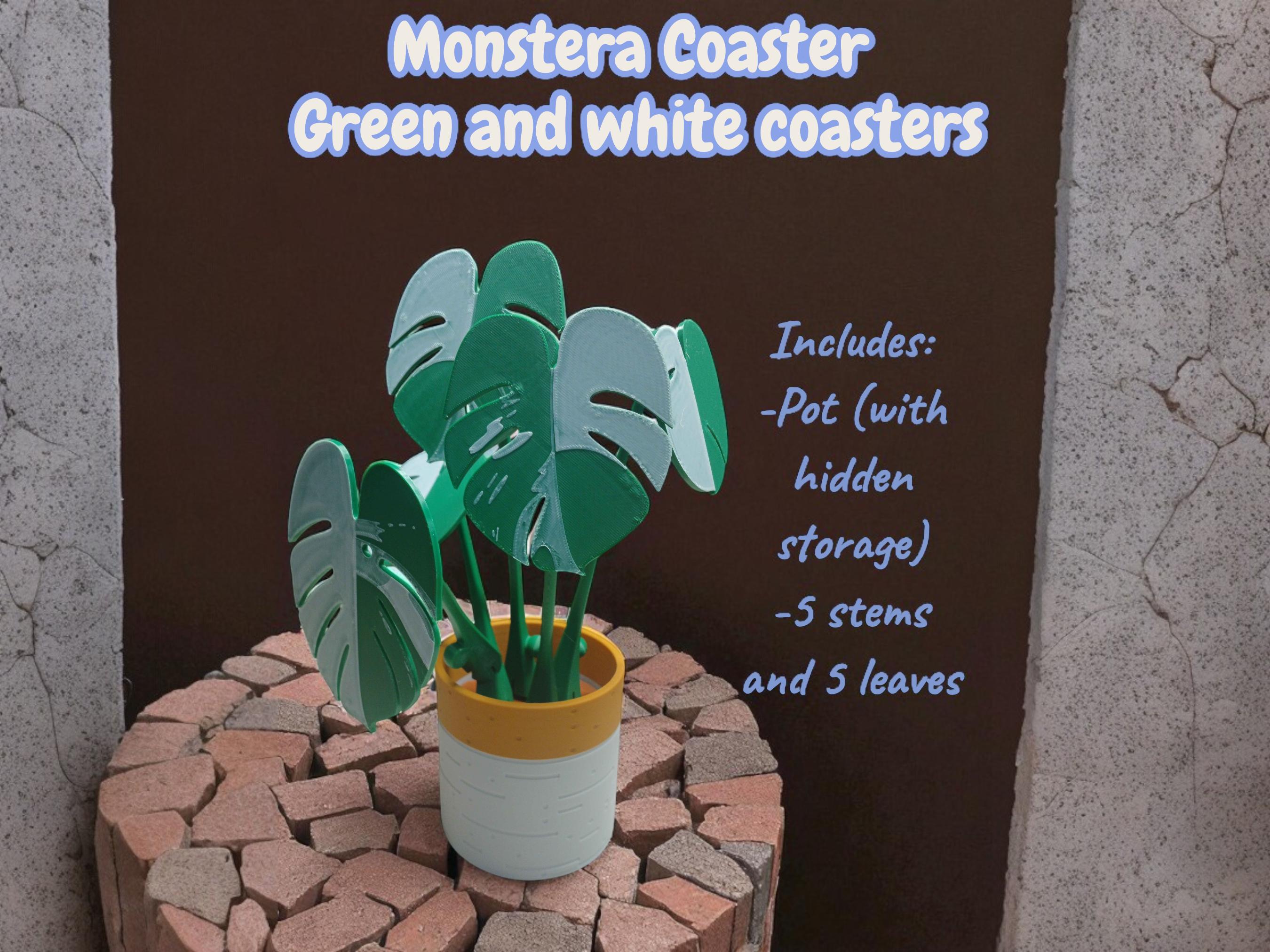monstera lover Plant Lover Phone Grip Ghost Monstera – Lavender Boutique main image 1