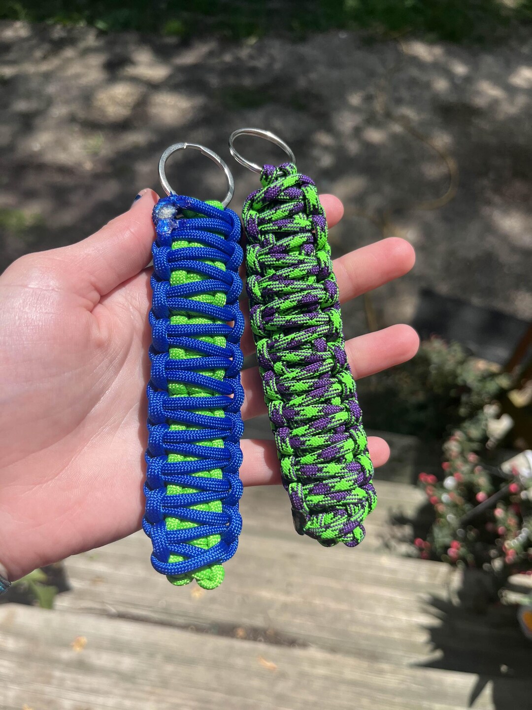 Weaving Keychains Paracord Cobra Weave Keychain: Veteran-made, 5-inch - Etsy