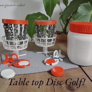 Tabletop Mini Disc Golf | Frisbee Golf | Travel | Veteran Made |