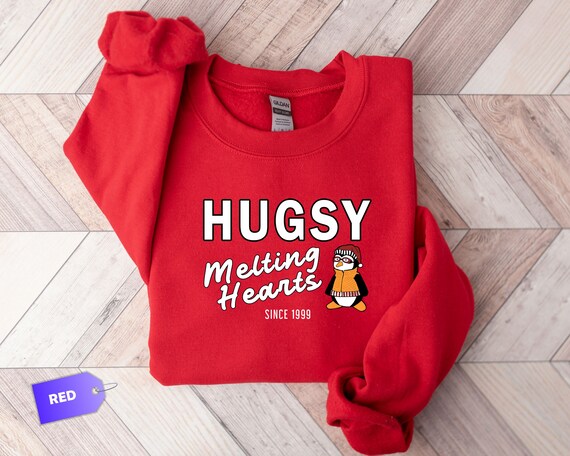 Hugsy Friends Shirts Sweatshirt Friends Penguin Joey Tribbiani Hoodie Friends Family Friends Gift for Christmas Hugsy Melting Hearts Etsy