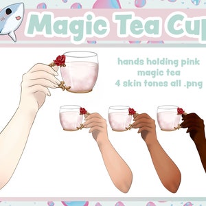 Magic Tea Cup | V-tube Asset