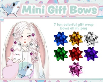 Mini Gift Bows Accessories | V-tube Asset