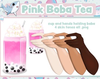 Pink Boba | V-tube Asset
