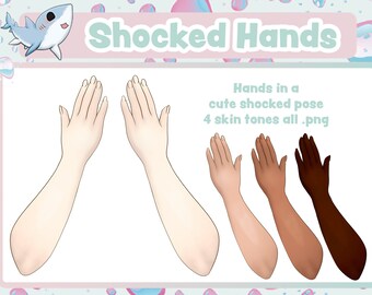 Shocked Hands | V-tube Asset