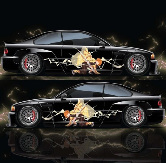 Anime ITASHA Hatsune Miku Car Wrap Car Stickers Car Decal Fits with any cars   eBay