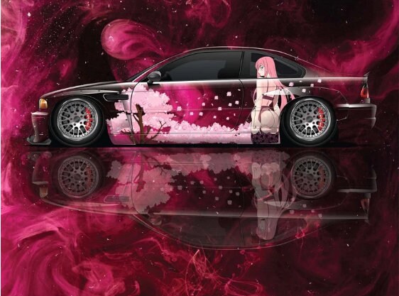 Buy Anime Car Wrap Online In India  Etsy India