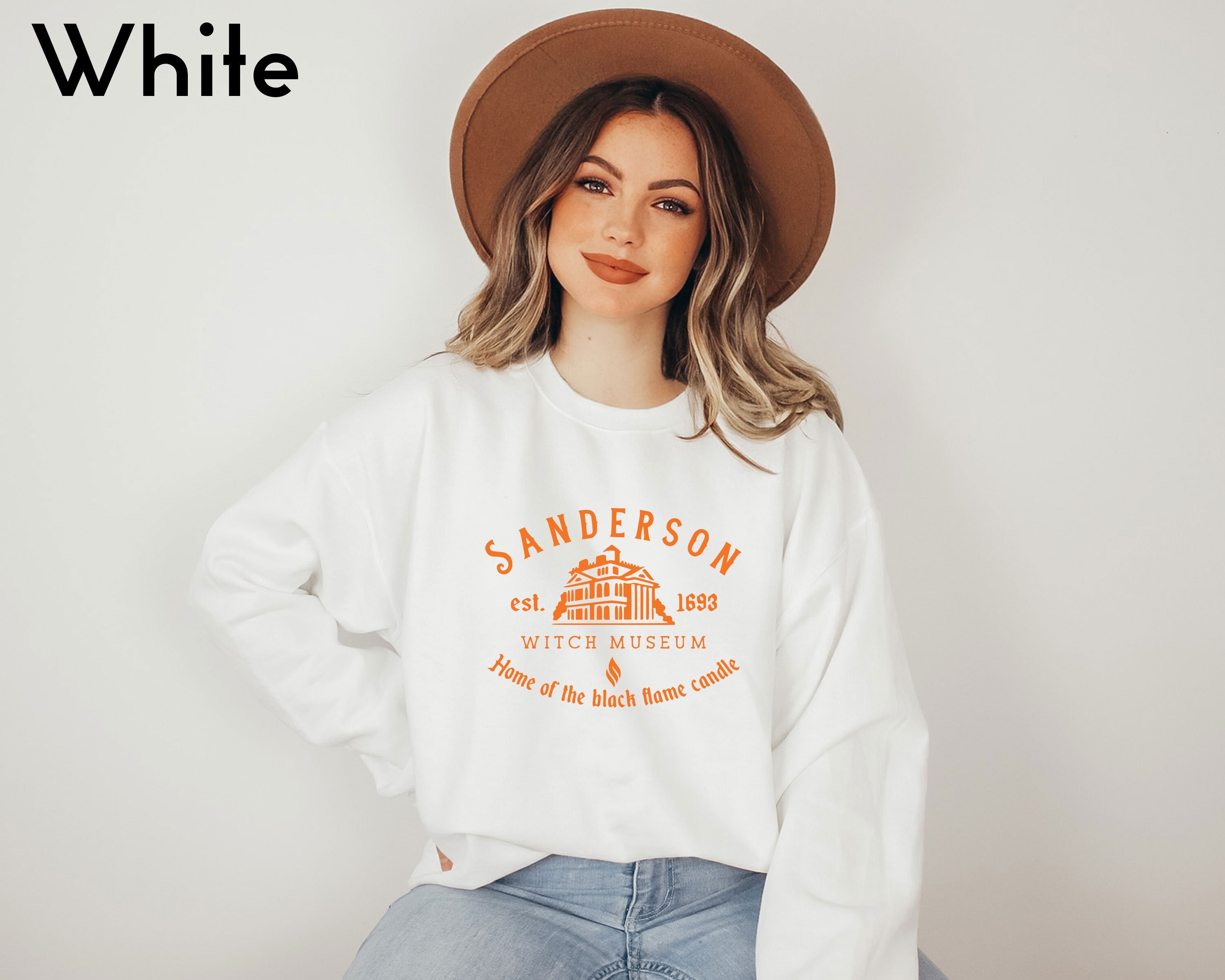 Discover Sanderson Witch Museum Sweatshirt For Happy Halloween Sweatshirt Halloween Shirt Retro Halloween Sweatshirt Vintage Halloween Sweatshirt
