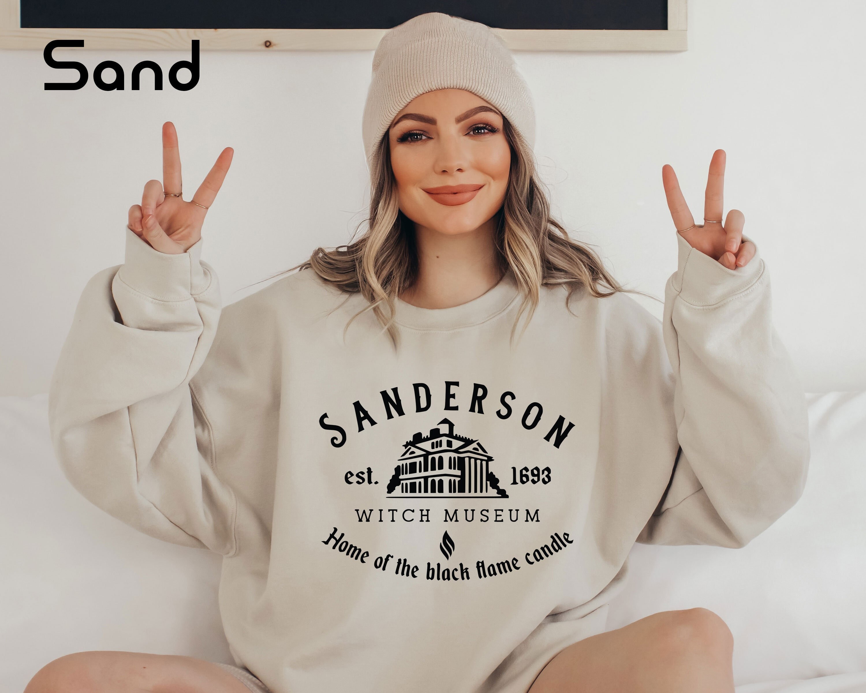 Discover Sanderson Witch Museum Sweatshirt For Happy Halloween Sweatshirt Halloween Shirt Retro Halloween Sweatshirt Vintage Halloween Sweatshirt