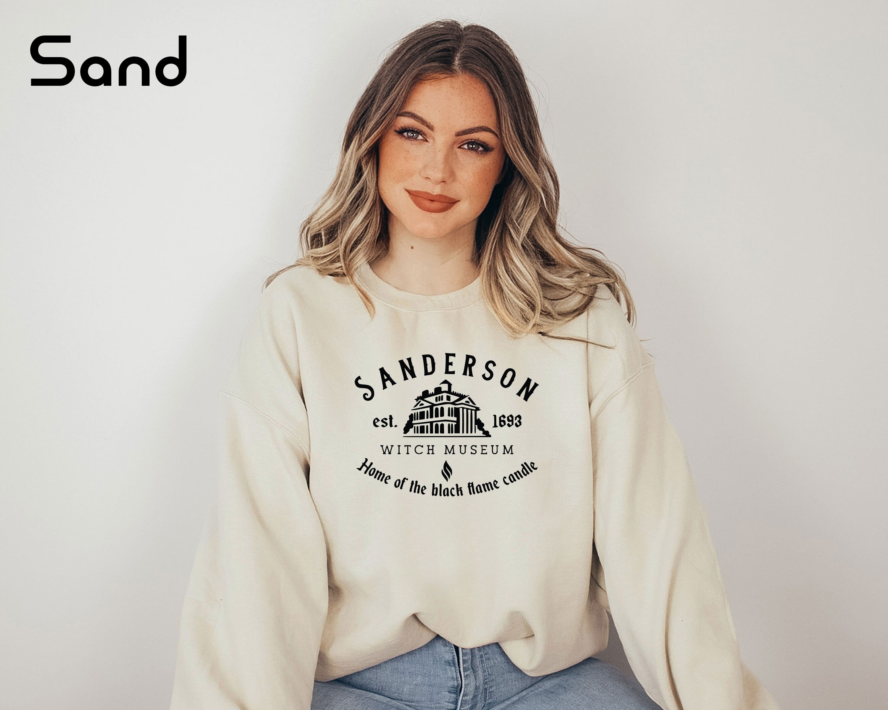 Discover Sanderson Witch Museum Sweatshirt For Happy Halloween Sweatshirt Halloween Shirt Retro Halloween Sweatshirt Vintage Halloween Sweatshirt