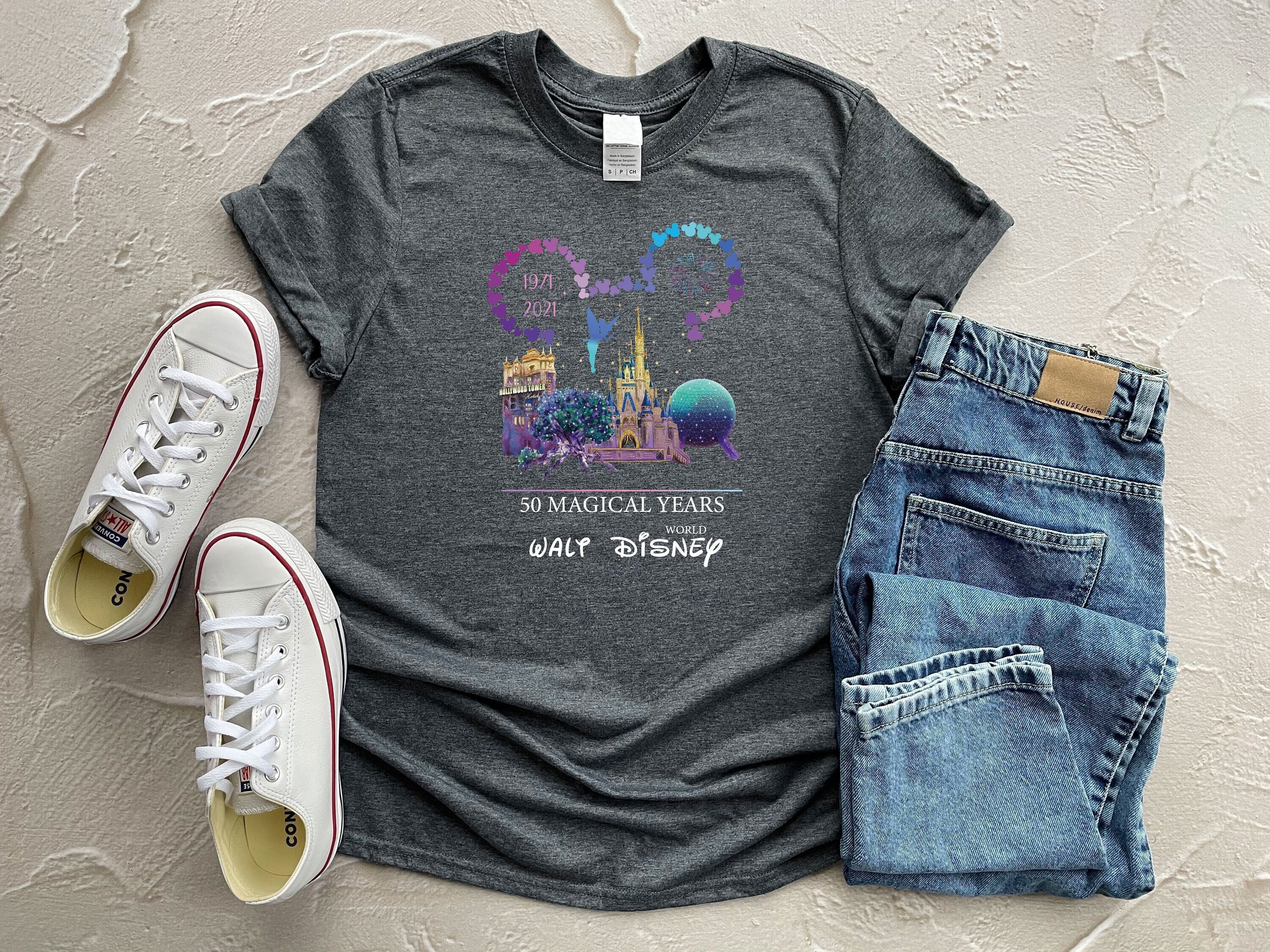Discover 50th Anniversary Shirt, Disney Shirt, Disney Trip Shirt,  50th Anniversary Celebrating Matching Shirt
