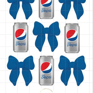 Diet Pepsi Bow png